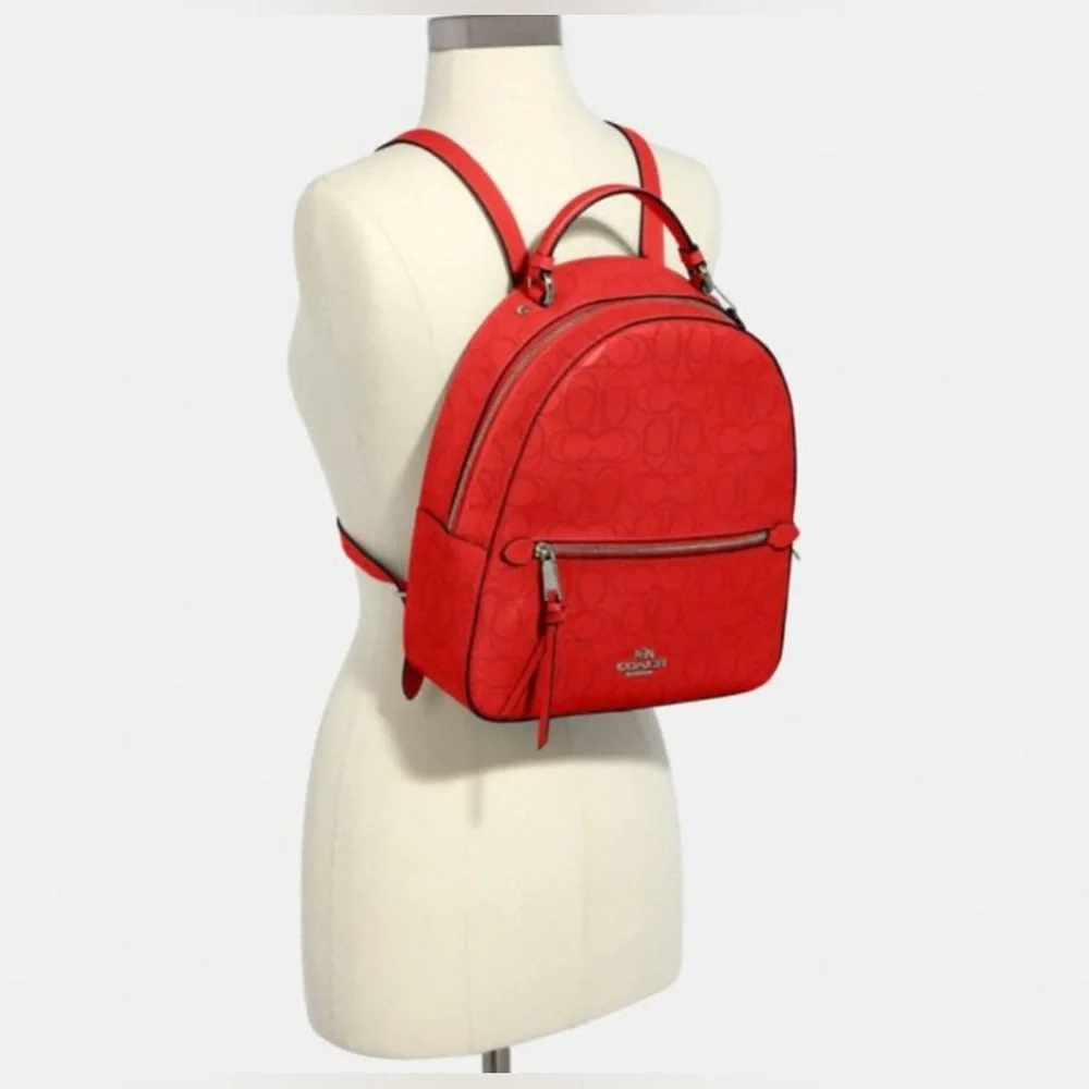 Coach Red Backpack - Picture 2 of 4